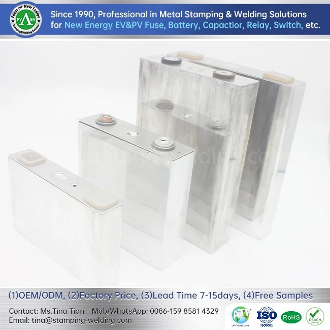 Lithium Cell Battery Aluminum Case