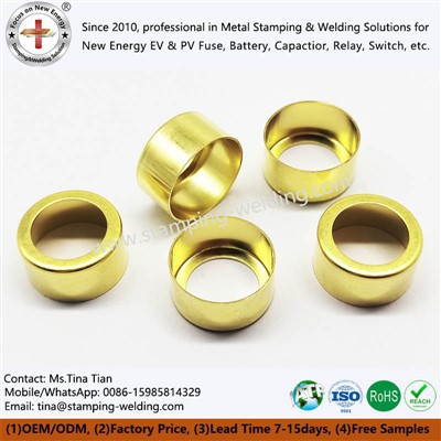 Brass Tube End Cap għall-Fjus