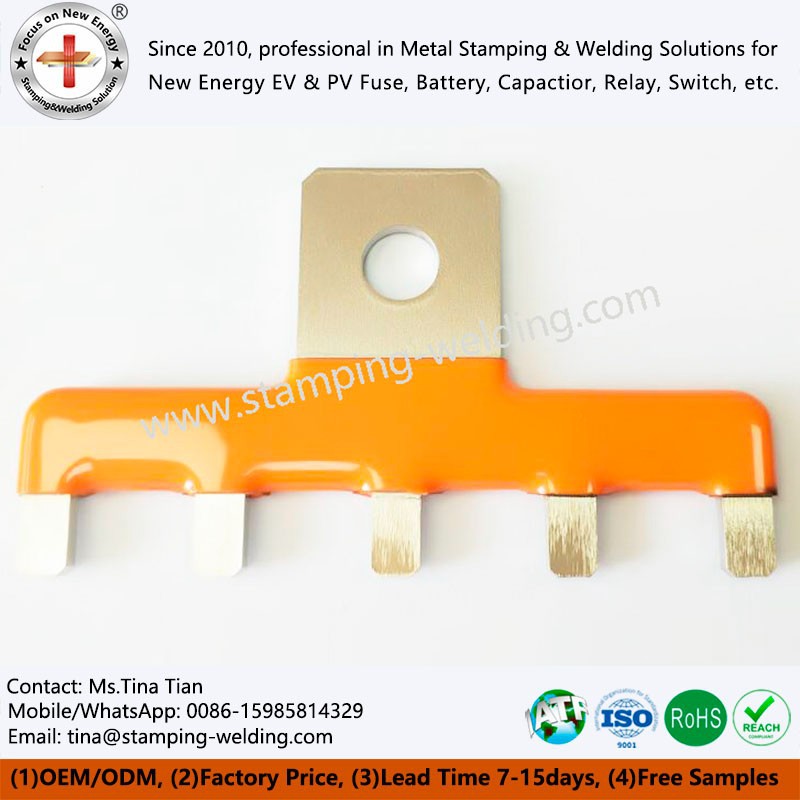 Plastic Dipping Copper Busbar